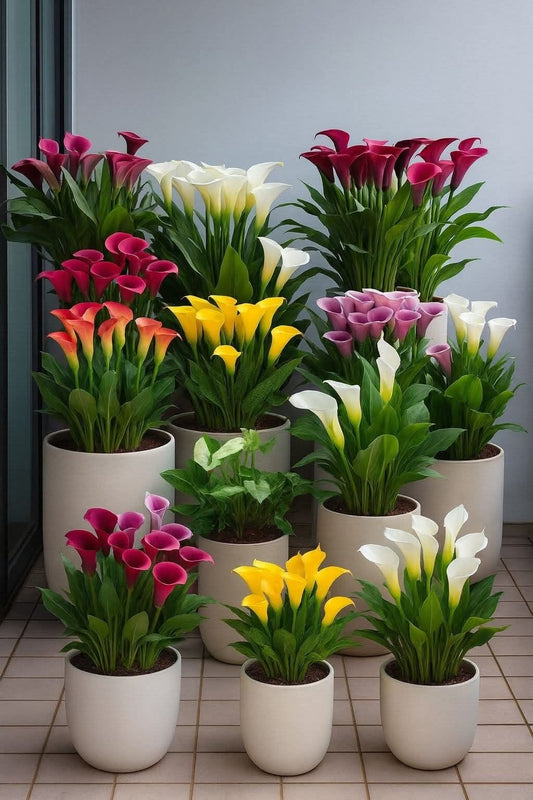 calla lily flowers elegant bloom holland bulbs India