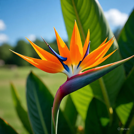 Imported Bird of Paradise Flower Bulbs Pack of 2 | Premium Tropical Garden Bulbs