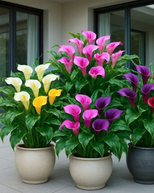 Calla Lily Flower Bullbs Imported Vearty From Holland Pack Of 5 Bulbs
