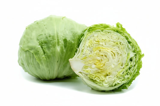 cabbage and cauliflower plants growing in home kitchen garden India