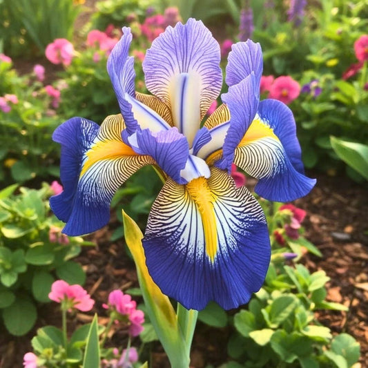 Imported Bearded Iris Flower Bulbs (Rhizomes) Pack of 2 Bulbs