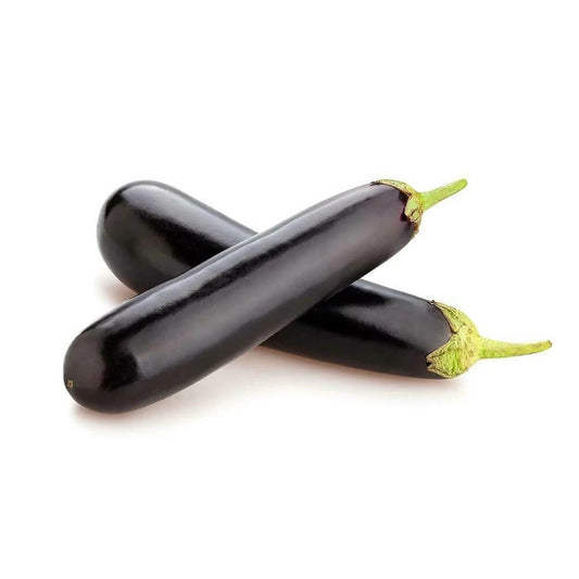 Brinjal Black Long Vegetable Imported Seeds 50-100