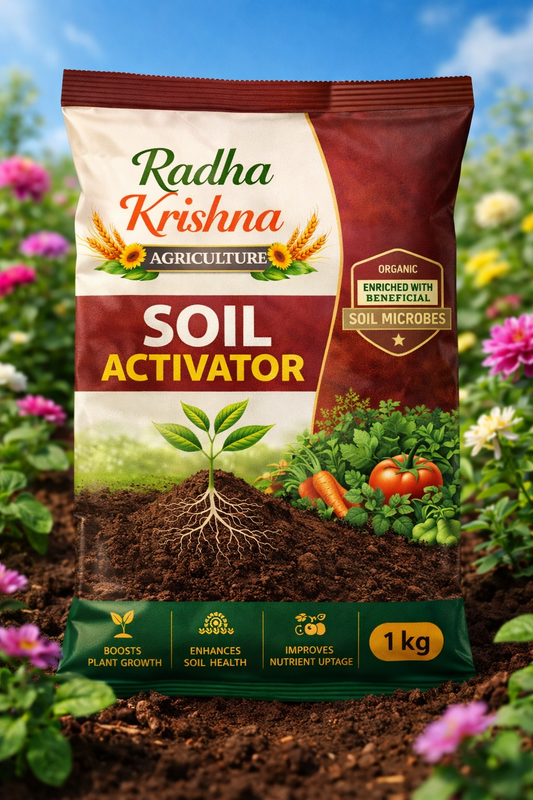 organic soil booster improving root growth and soil fertility
